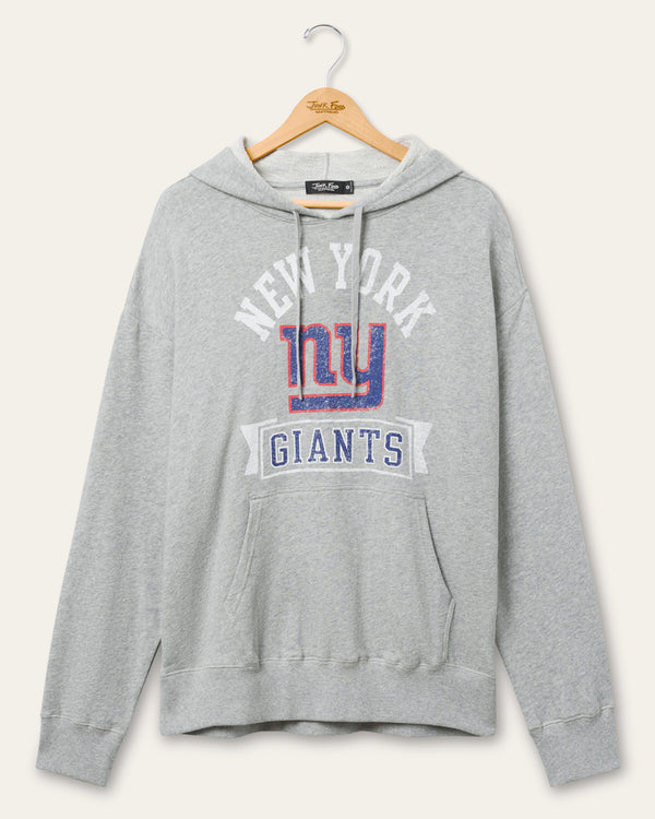 junk food clothing New York Giants Scrimmage Hoodie Heather Grey