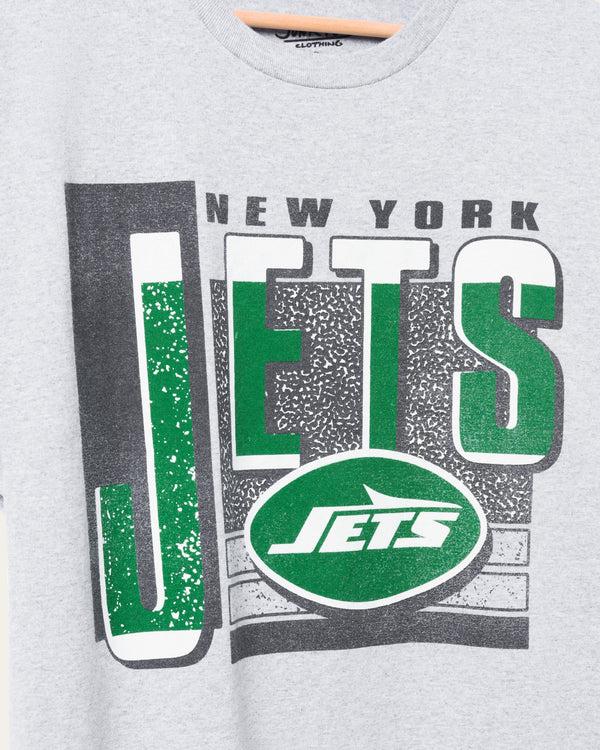 Junk Food Clothing New York Jets Complete Tee Heather Gray
