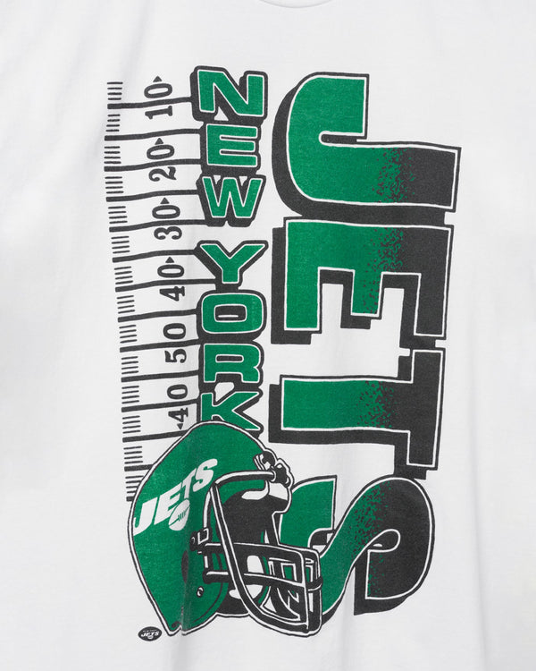 Junk Food Clothing New York Jets Yardage Flea Market Tee White