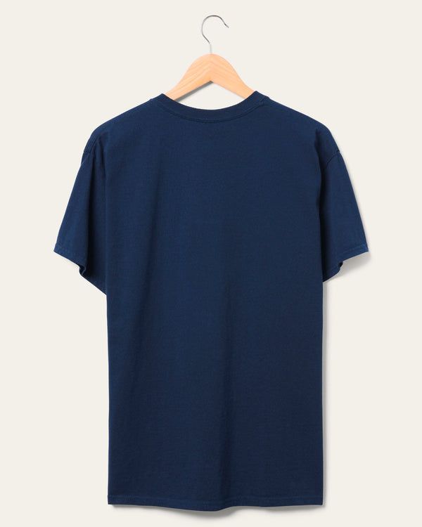 Junk Food Clothing Nuggets Break Through Short Sleeve Tee Navy