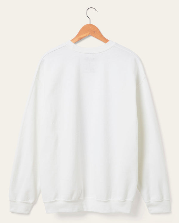 Junk Food Clothing Pabst Holiday Lights Flea Market Fleece White