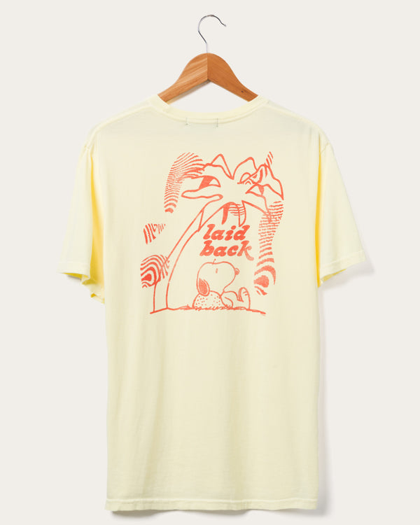 Junk Food Clothing Peanuts Snoopy Day Trippin' Vintage Tee Buttercup