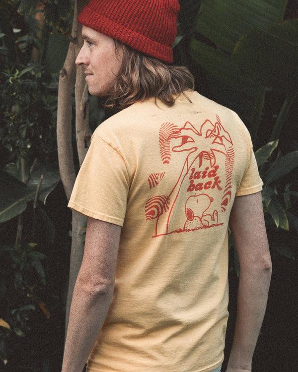 Junk Food Clothing Peanuts Snoopy Day Trippin' Vintage Tee Buttercup