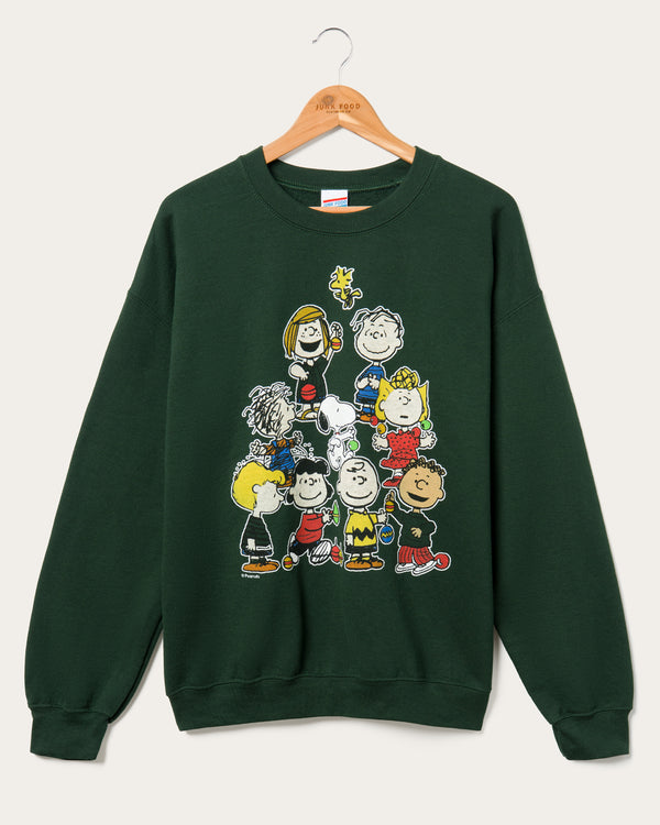 junk food clothing Peanuts Xmas Ornament Flea Market Fleece Hunter