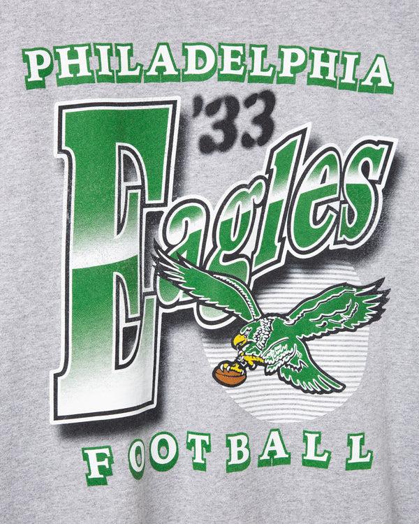 Junk Food Clothing Philadelphia Eagles Bootleg Flea Market Tee Heather Grey