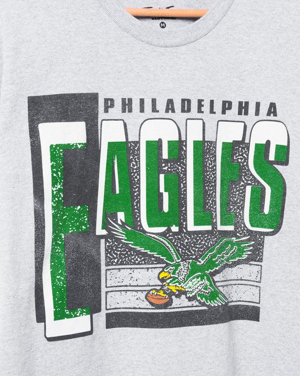Junk Food Clothing Philadelphia Eagles Complete Tee Heather Gray