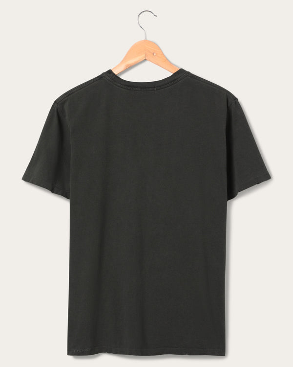 Junk Food Clothing Philadelphia Eagles Crest Vintage Tee True Black