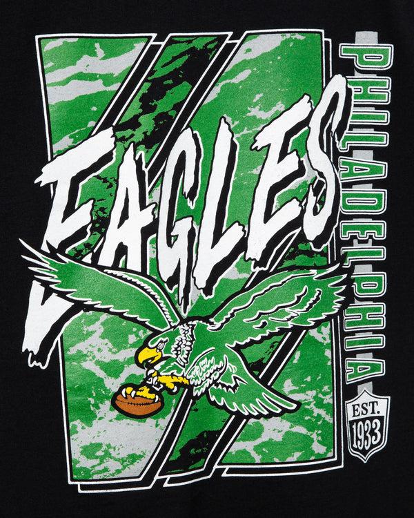 Junk Food Clothing Philadelphia Eagles Icon Flea Market Tee Black