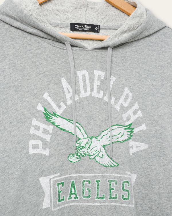 Junk Food Clothing Philadelphia Eagles Scrimmage Hoodie Heather Grey