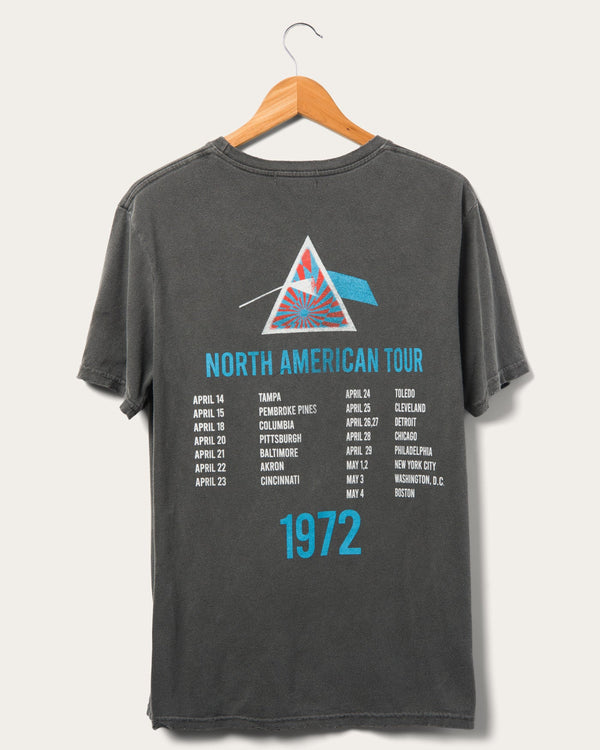 Junk Food Clothing Pink Floyd Circle Pattern Vintage Tee Vintage Black