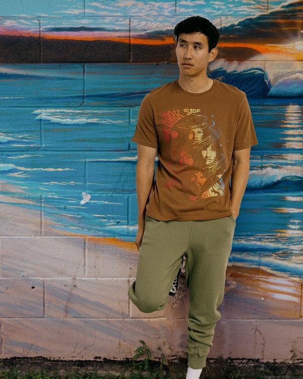 Junk Food Clothing Pink Floyd Dark Side Faces Vintage Tee Monks Robe