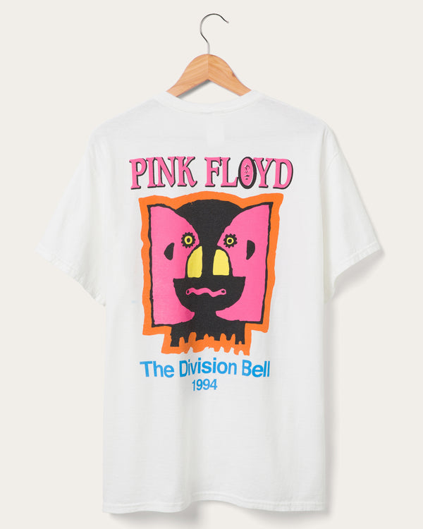 Junk Food Clothing Pink Floyd Division Bell Flea Market Tee White