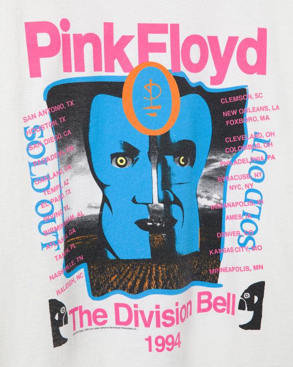 Junk Food Clothing Pink Floyd Division Bell Flea Market Tee White