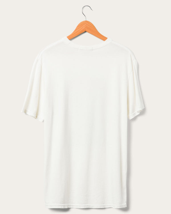 Junk Food Clothing Pink Floyd Spiral Vintage Tee VINTAGE WHITE