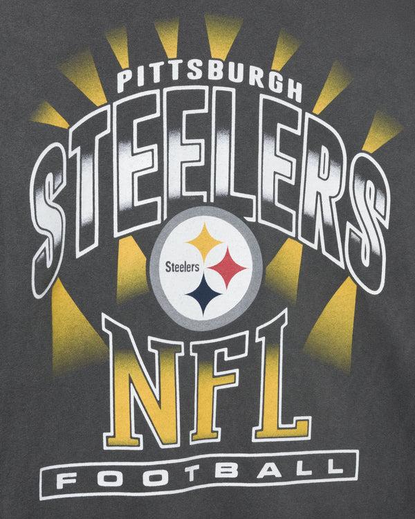 Junk Food Clothing Pittsburgh Steelers Chrome Flea Market Tee Midnight