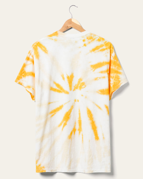 Junk Food Clothing Pittsburgh Steelers Football Tie Dye Tee Tie Dye