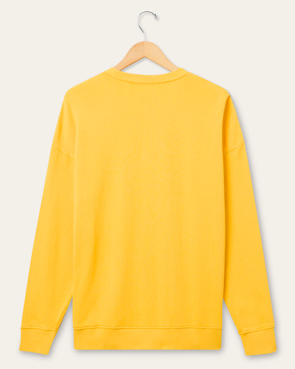 Junk Food Clothing Pittsburgh Steelers Lateral Crew Fleece Mustard