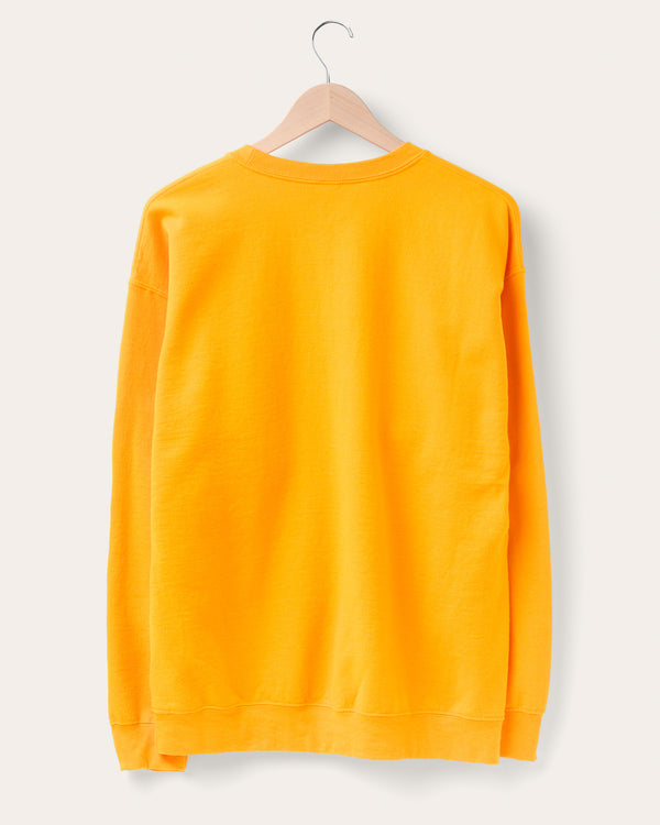 Junk Food Clothing Pittsburgh Steelers Property Flea Market Crew Fleece Yellow