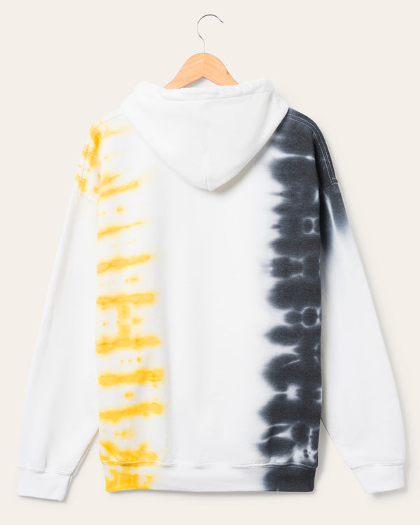 Junk Food Clothing Pittsburgh Steelers Stitch Tie Dye Hoodie Tie Dye