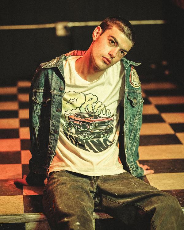 Junk Food Clothing Primo Torino Vintage Tee Vintage White