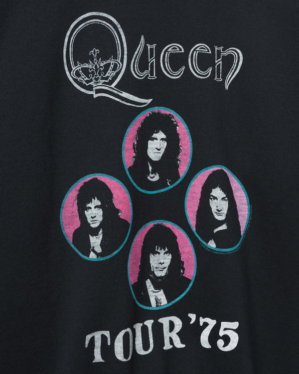 Junk Food Clothing Queen Tour 75 Flea Market Fleece Black