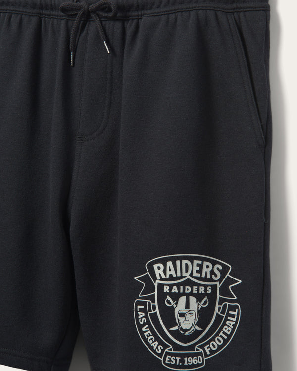 Junk Food Clothing Raiders Pregame Short True Black