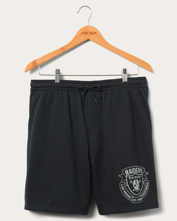 junk food clothing Raiders Pregame Short True Black