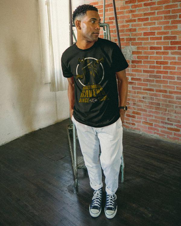 Junk Food Clothing Ravens Star Wars��� Title Crawl Tee Black