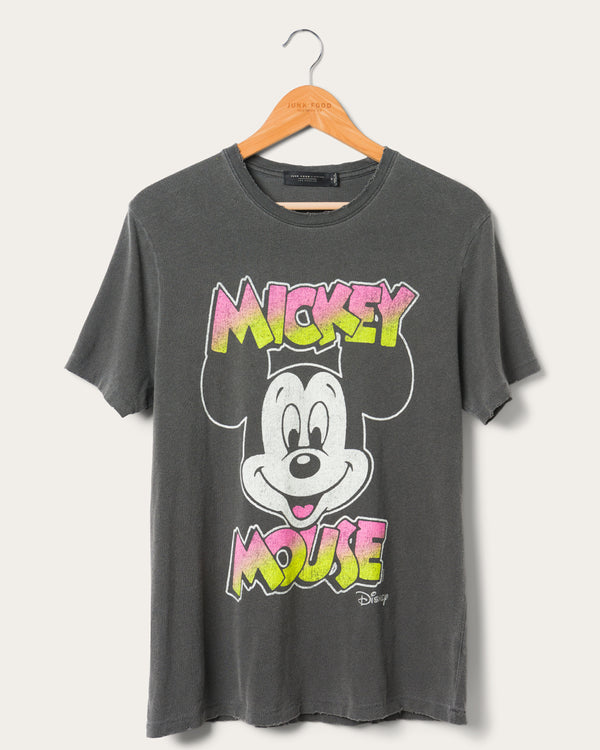 junk food clothing Retro Mickey Vintage Tee Vintage Black