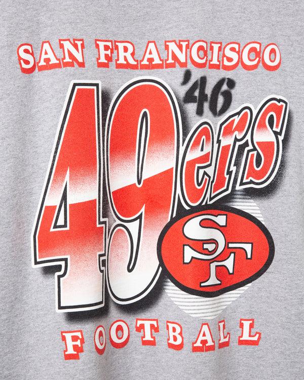 Junk Food Clothing San Francisco 49ers Bootleg Flea Market Tee Heather Grey