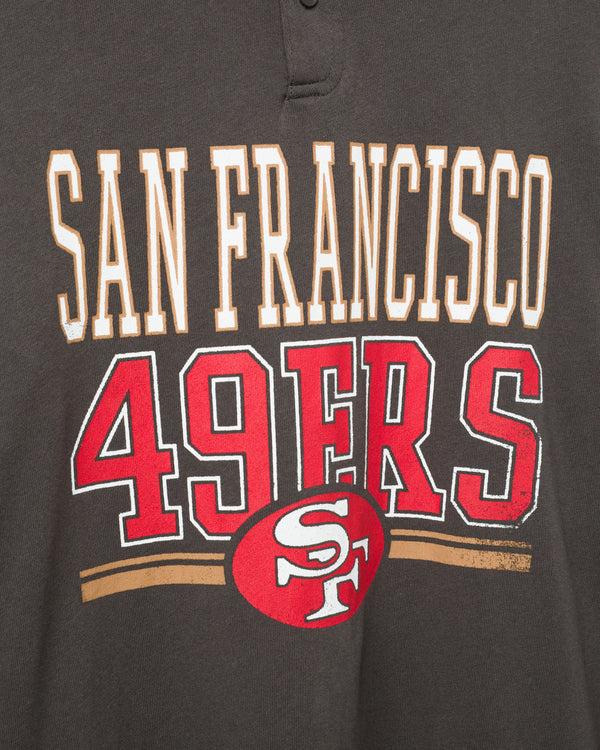 Junk Food Clothing San Francisco 49ers Long Sleeve Henley