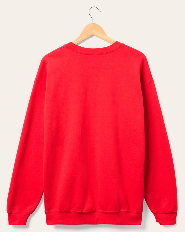 Junk Food Clothing San Francisco 49ers Mickey Crew Fleece Red