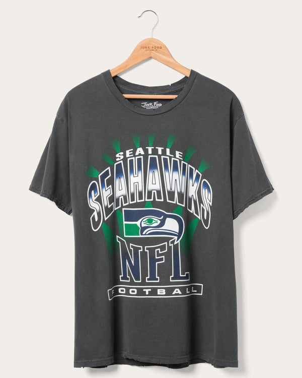 junk food clothing Seattle Seahawks Chrome Flea Market Tee Midnight
