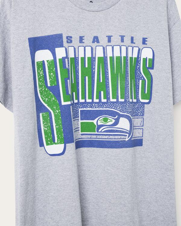 Junk Food Clothing Seattle Seahawks Complete Tee Heather Gray