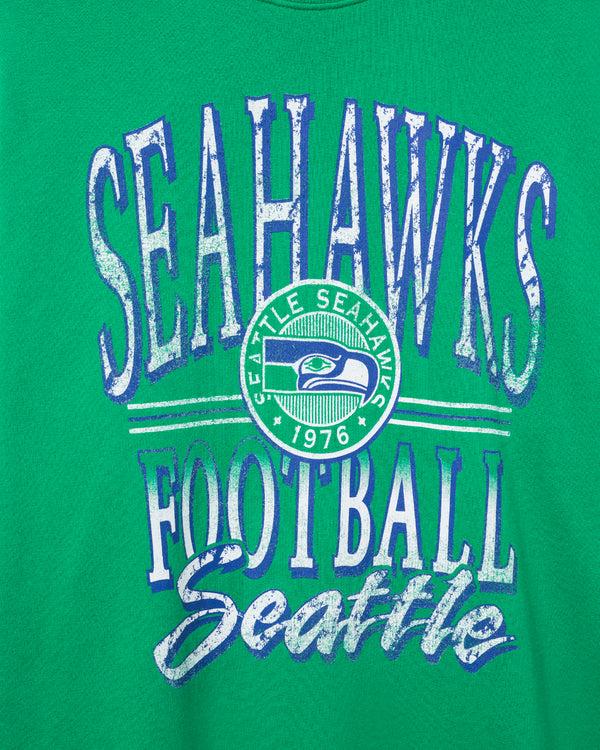Junk Food Clothing Seattle Seahawks Lateral Crew Fleece Kelly