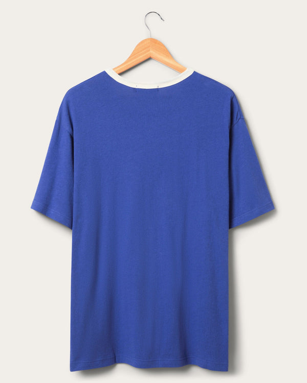 Junk Food Clothing Seattle Seahawks Oversized Ringer Tee Liberty