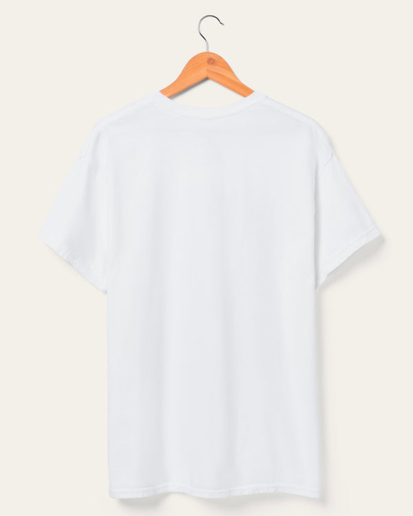 Junk Food Clothing Seattle Seahawks Throwback Helmet Flea Market Tee White