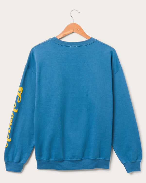 Junk Food Clothing Ski Colorado Flea Market Fleece Indigo Blue