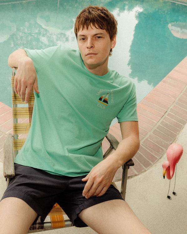 Junk Food Clothing Smooth Sailing Club Vintage Tee Dusty Jade