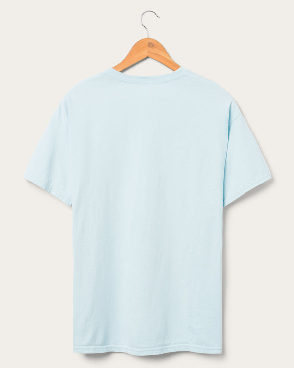 Junk Food Clothing Snoopy Tennis Flea Market Tee Light Blue