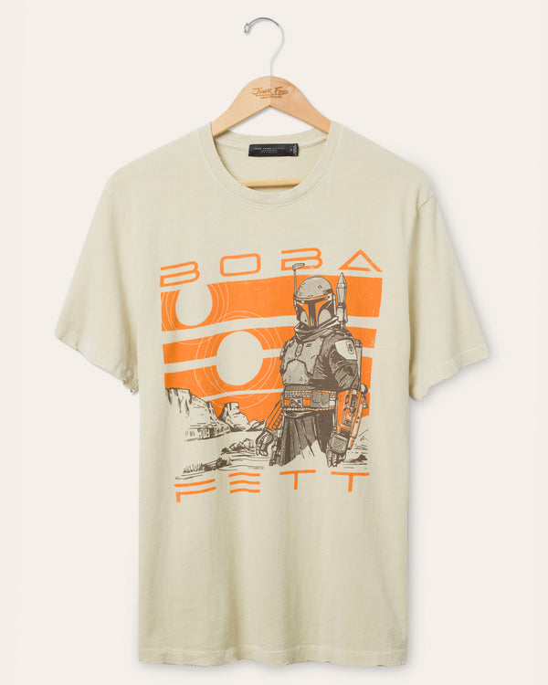 junk food clothing Star Wars Boba Fett Vintage Tee Camel