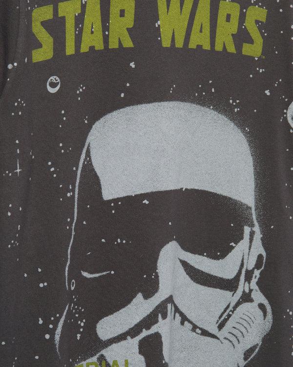 Junk Food Clothing Star Wars™ Stormtrooper Vintage Tee VINTAGE BLACK