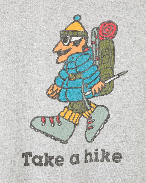 Junk Food Clothing Take A Hike Flea Market Tee Heather Grey