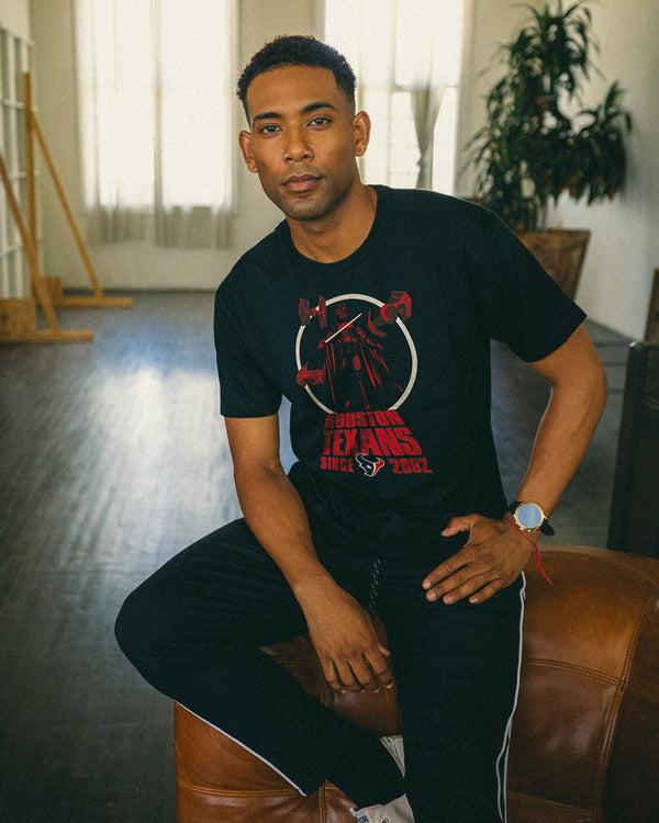 Junk Food Clothing Texans Star Wars™ Title Crawl Tee Black