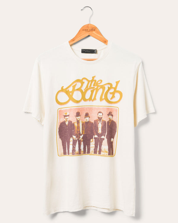 junk food clothing The Band Lineup Vintage Tee Birch