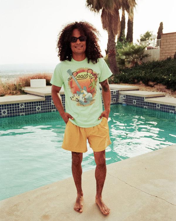 Junk Food Clothing The Beach Boys Flea Market Tee Mint Green