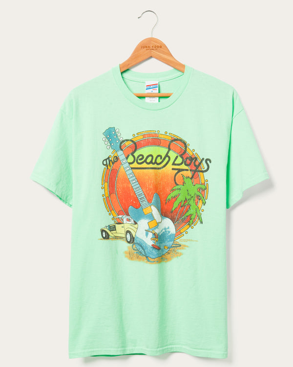 junk food clothing The Beach Boys Flea Market Tee Mint Green