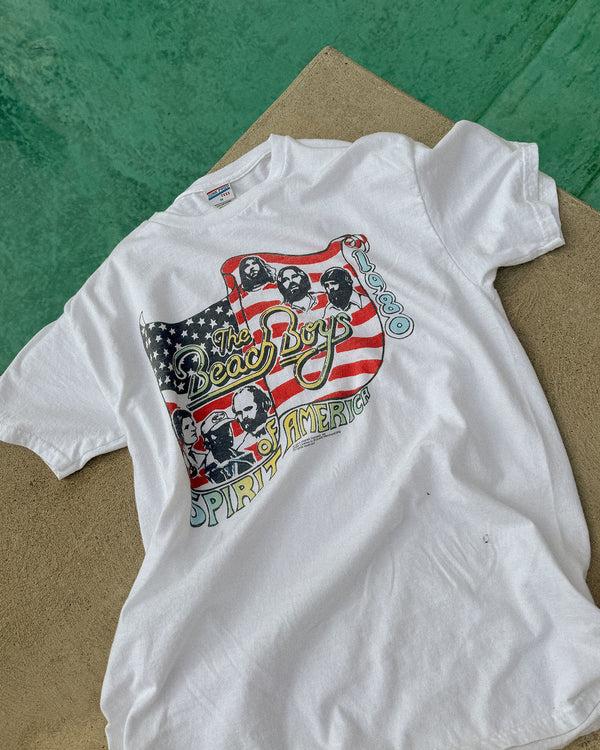 Junk Food Clothing The Beach Boys USA Flea Market Tee White