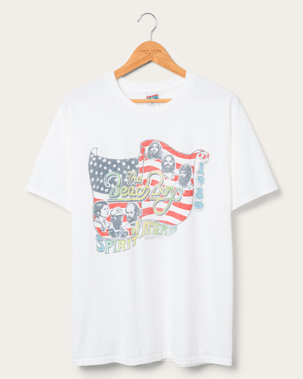 junk food clothing The Beach Boys USA Flea Market Tee White