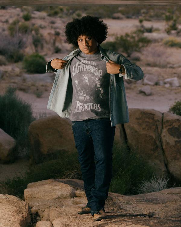 Junk Food Clothing The Beatles Across The Universe Vintage Tee Black